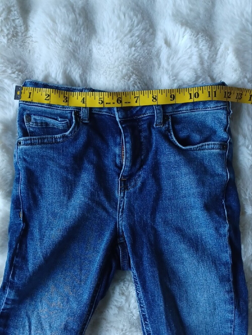 Jack Wills Cropped Super Skinny Dark Blue Skinny Jeans - Picture 5 of 10